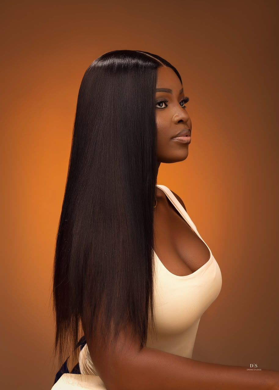 KimK Closure Bone Straight