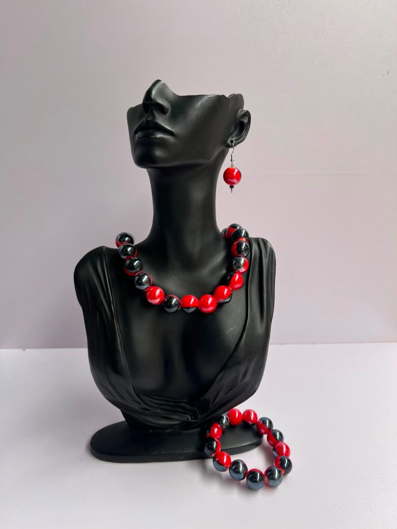 Noir Collection-3 Piece Pearl Set